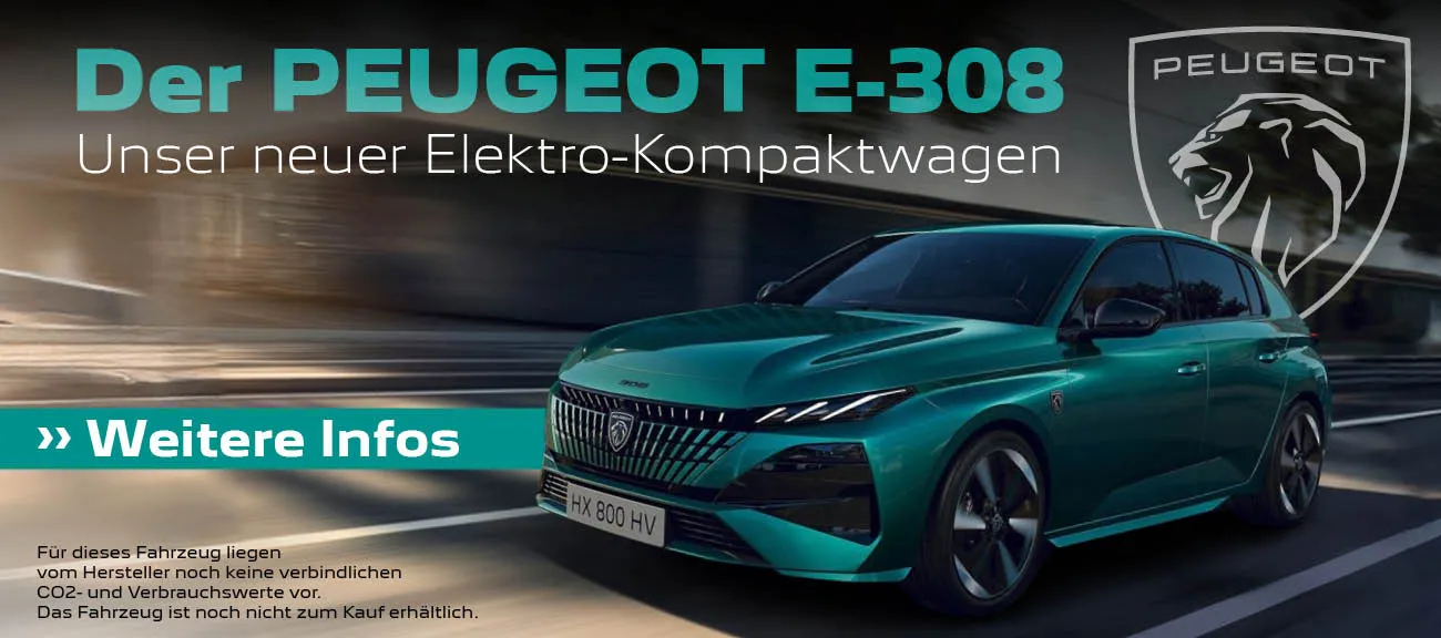 der neue Peugot E-308